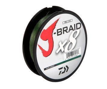 Daiwa J-Braid x8 Dark Green 300м 0.42мм 12751-142 фото
