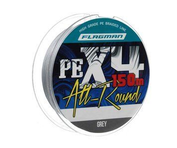 Flagman All-Round PE X-4 150м 0.26мм Grey X4A-026 фото