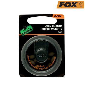 Швидкозмінний обтяжувач Pop-up Fox Edges Kwick Change Pop-up Weight no4 10 шт. CAC762 фото