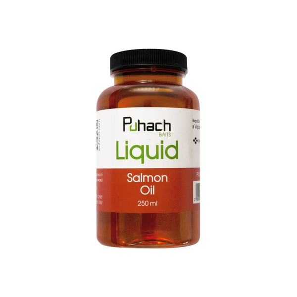 PUHACH BAITS LIQUID 250 ML - SALMON OIL (ЛОСОСЕВА ОЛІЯ) PUL25SO фото