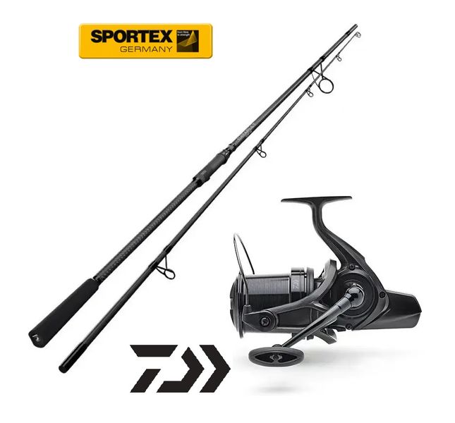 Карповий набір Sportex Catapult CS-4 Spod 13ft 5.5 lbs + Daiwa 19 Emblem Spod 35 SCW QD 3755010158-606 фото