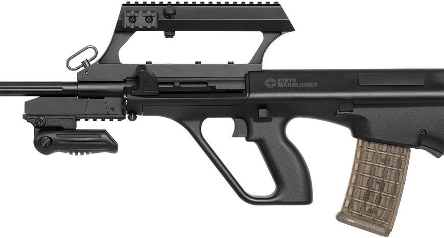 Винтовка страйкбольная ASG Steyr AUG A1 AEG Full-Auto Black кал. 6 мм 1956.00.23 фото