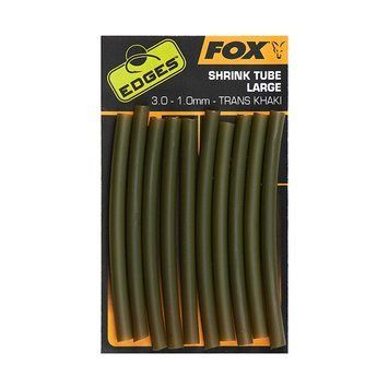 Термозбіжна трубка Fox Edges Shrink Tube Trans Khaki XS 1,4-0,6mm 10 шт. CAC474 фото