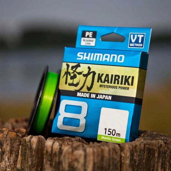 Shimano Kairiki X8 150m Mantis Green 0,16mm 10,3kg 59WPLA58R03 фото