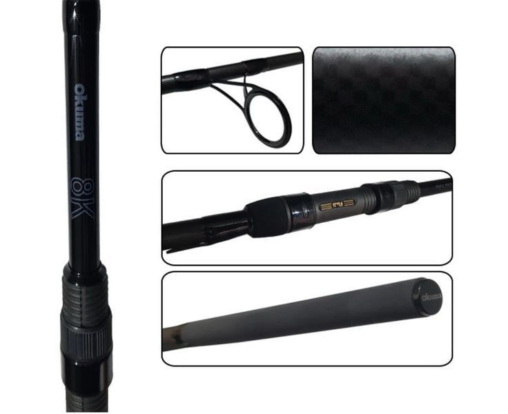 Удилище Okuma 8K Carp 13ft 3.5lb 2sec 8K-CA-1302H фото