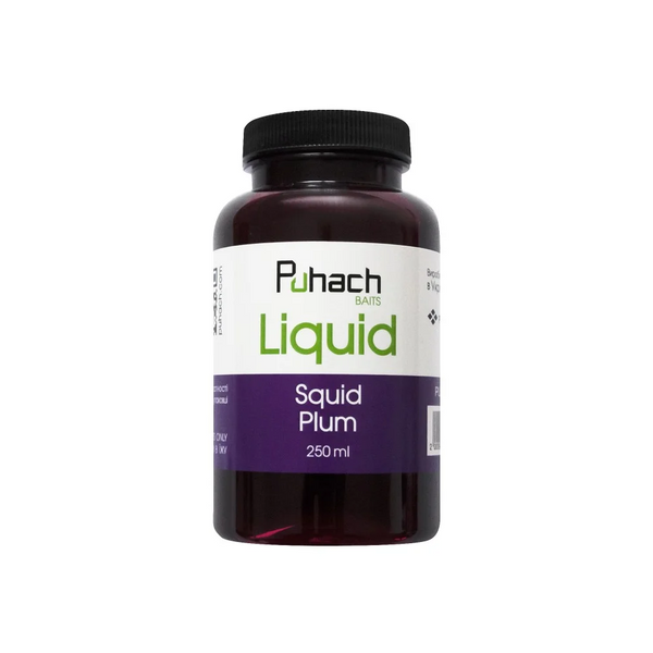 PUHACH BAITS LIQUID 250 ML - SQUID PLUM (КАЛЬМАР/СЛИВА) PUL25SP фото