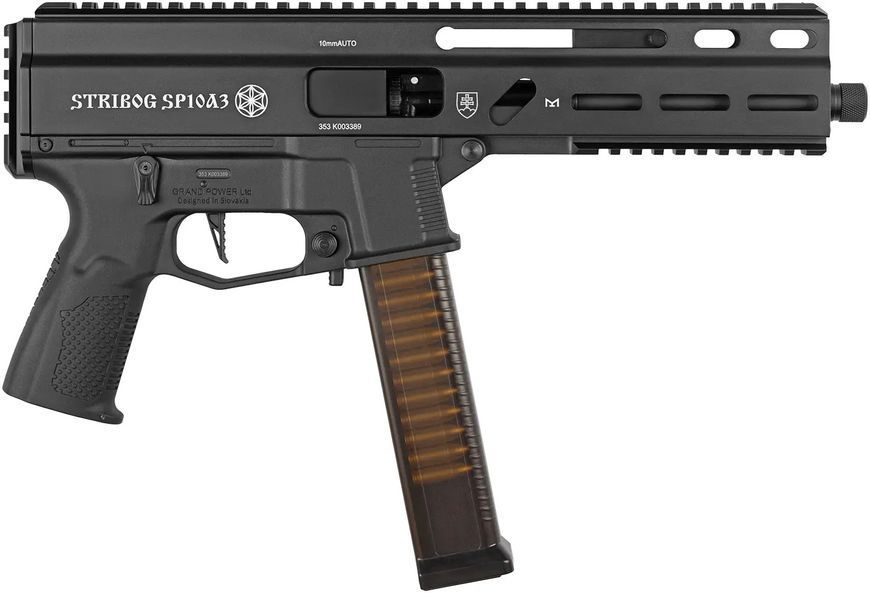 Гвинтівка страйкбольна Delta Armory STRIBOG SP10A3 Charlie Standard AEG Black кал. 6 мм 1956.00.20 фото