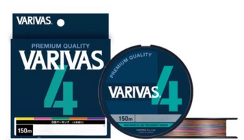 Varivas PE Line X4 Multicolor 150m 8.15kg 0.165mm #1.0  VA 13533 фото