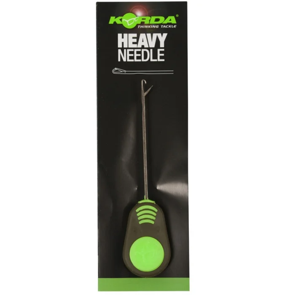 Голка Korda Heavy Latch Needle 7cm green handle KBNH фото