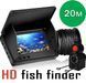 Підводна камера для риболовлі з дисплеєм Fish Finder 20 м  з дисплеєм 4.3 дюйма акумулятор 10000 мА&middot;год ІЧ-підсвітка Fish Finder-20 м фото 1