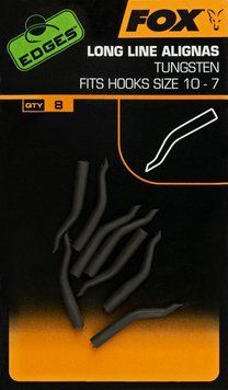 Стрічка з додаванням вольфраму Fox Edges Tungsten Line Alignas Size 10 - 7 Long CAC725 фото