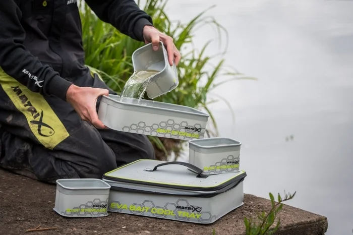 Matrix EVA Bait Cooler Tray inc 4 tubs GLU124 фото