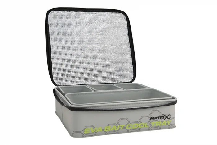 Matrix EVA Bait Cooler Tray inc 4 tubs GLU124 фото