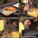 Тостер Ridge Monkey Connect Pan & Griddle Granite Edition XXL RM781 фото 5