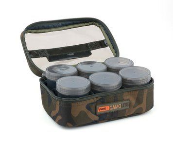 Кейс із баночками для дипування Fox Camolite Glug pot case CLU310 фото
