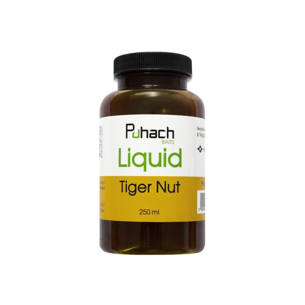 PUHACH BAITS LIQUID 250 ML - TIGER NUT (ТИГРОВИЙ ГОРІХ) PUL25TN фото