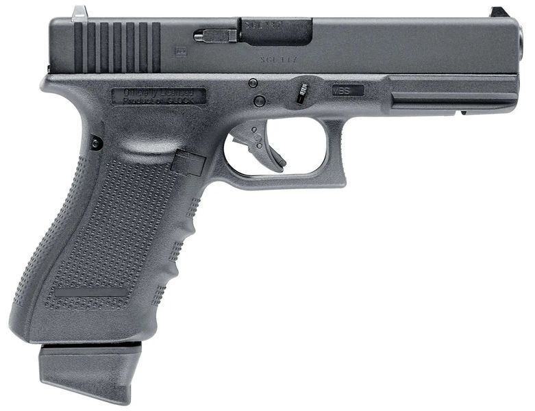 Пистолет страйкбольный Umarex GLOCK 17 Gen4 CO₂ кал. 6 мм 3986.03.20 фото