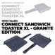Тостер зі столовим набором Ridge Monkey Connect Sandwich Toaster Granite Edition RM777 фото 4