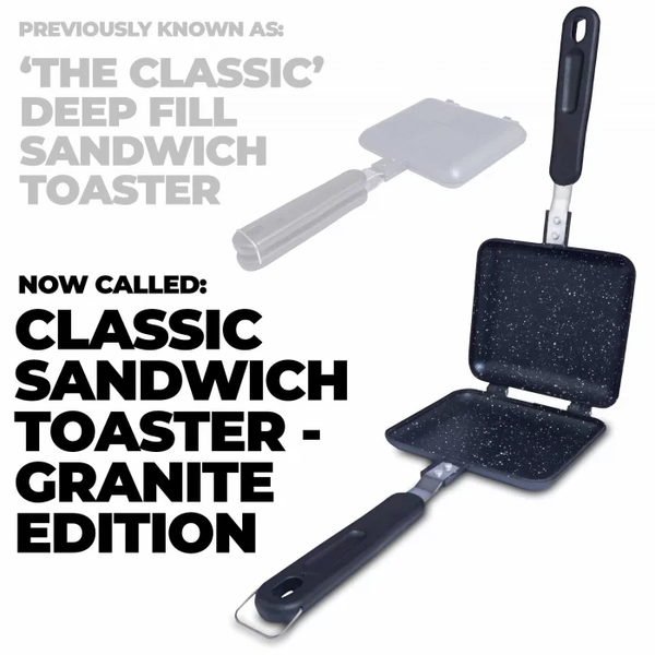 Тостер зі столовим набором Ridge Monkey Classic Sandwich Toaster Granite Edition RM774 фото
