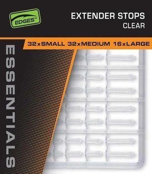 Стопора для бойлов Fox Edges Extender Stops Clear 80pcs CAC866 фото