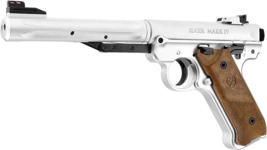 Пистолет пневматический Umarex Ruger Mark IV Stainless 4,5 мм 3986.05.14 фото