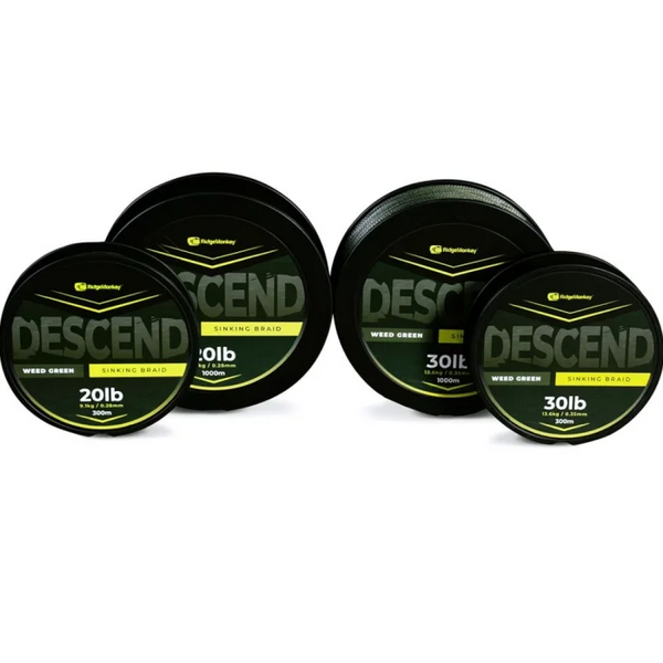 Ridge Monkey Descend Sinking Braid	0,35mm 30Lb/13,6kg RMT330 фото