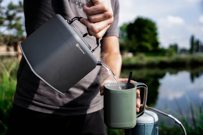 Чайник тефлоновый Ridge Monkey Square Kettle XL RM551 фото