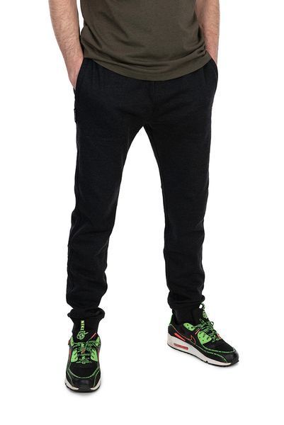 Брюки Fox Collection Lightweight Jogger Black Marl Orange Logo  CCL204 фото