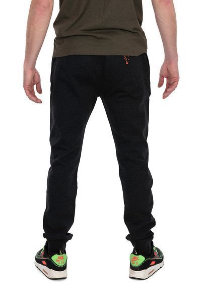 Брюки Fox Collection Lightweight Jogger Black Marl Orange Logo  CCL204 фото