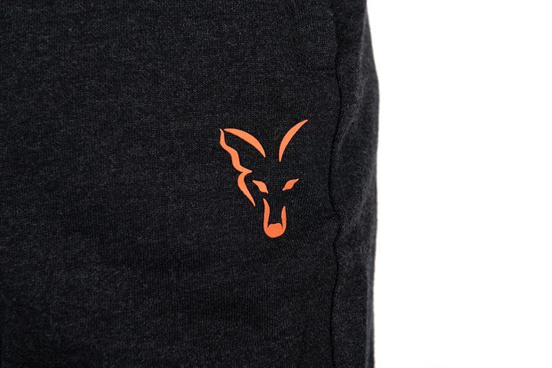 Брюки Fox Collection Lightweight Jogger Black Marl Orange Logo  CCL204 фото