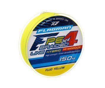 Flagman PE Hybrid F4 150м Fluo Yellow 0.26мм 25150-026 фото