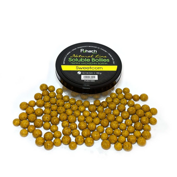 Puhach Baits Natural Line Soluble Boilies 12/14 mm - Sweetcorn (Кукурудза) PUSO14SW фото