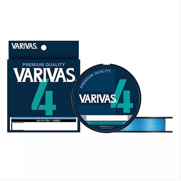 Varivas PE Line X4 Water Blue 200m 6.79kg 0.148mm #0.8 13612 фото
