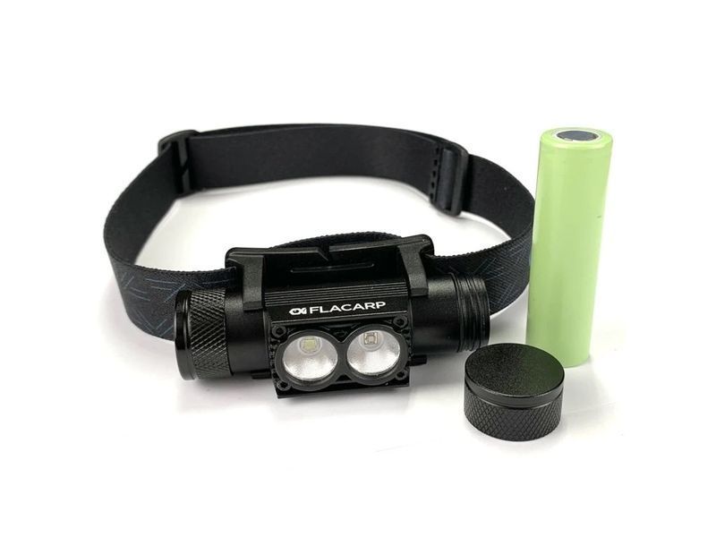 Фонарь налобный Flacarp Waterproof Headlamp HL3UV with White and UV Light HL3UV фото