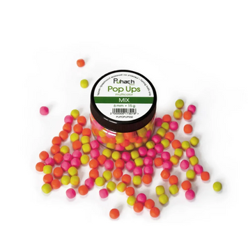 PUHACH BAITS POP UPS 6 MM MULTICOLOR - MIX PUPOPUP032 фото
