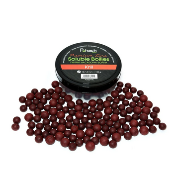 Puhach Baits Premium Soluble Boilies 12/14 mm - Krill PUSO14K фото