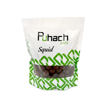 Puhach Baits Premium Line Shelf Life Boilies 24 mm 1 kg - Squid  PUBOILS003 фото