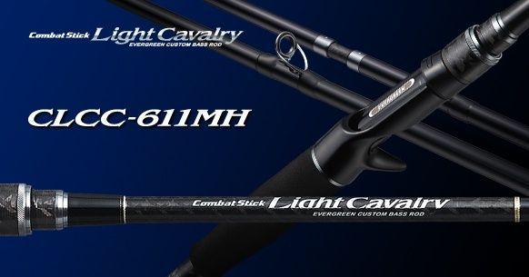 Вудилище кастингове Evergreen LIGHT CAVALRY CLCC-611MH 2.11m 7-28g CLCC-611MH фото