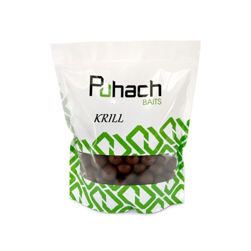 Puhach Baits Premium Line Shelf Life Boilies 24 mm 1 kg - Krill PUBOILS011 фото