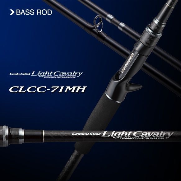 Вудилище кастингове Evergreen LIGHT CAVALRY CLCC-71MH 2.16m 7-35g CLCC-71MH фото