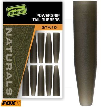 Усиленные хвостовики для клипсы Fox Edges Naturals Powergrip Tail Rubbers CAC995 фото
