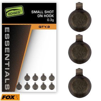 Обтяжувач для гачка Fox Edges Shot On The Hook Small 0.3g 9 шт. 9 шт. CAC967 фото