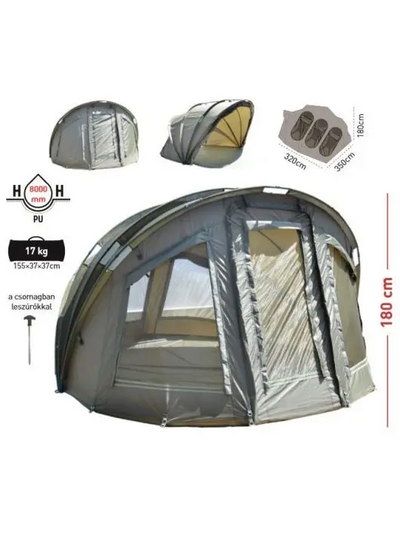 КАРПОВАЯ ПАЛАТКА CARP ZOOM ADVENTURE 3+1 BIVVY