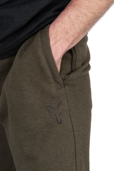 Штани Fox Collection Lightweight Jogger Green Marl Black Logo CCL208 фото