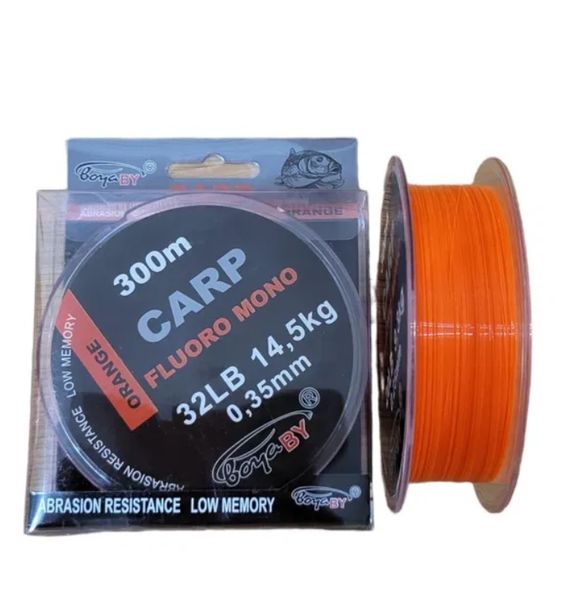 Леска Boyaby Carp Fluoro Mono Orange 0.25 789-025 фото