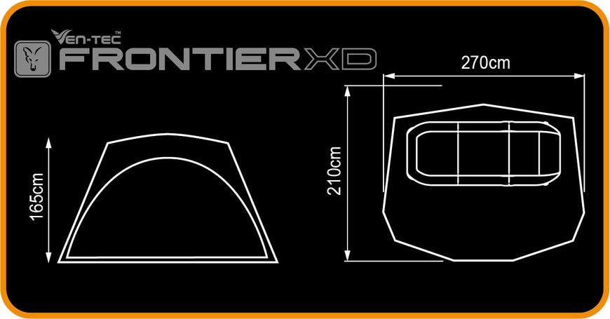 Намет із внутрішньою капсулою Frontier XD Inc inner dome CUM302 фото