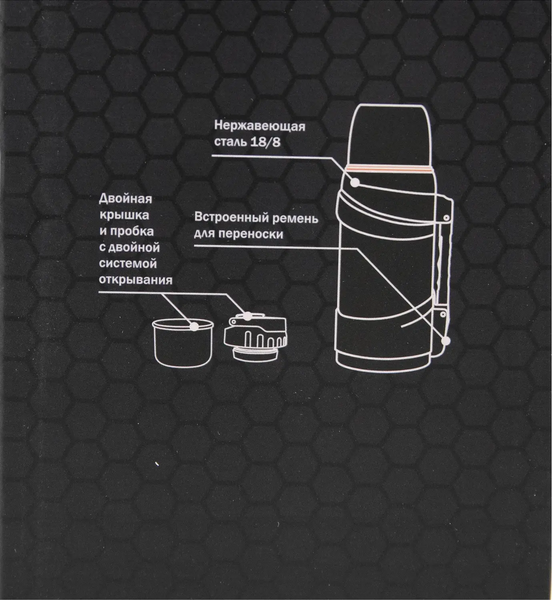 Термос Tramp Travel Line 1,6 л оливковий UTRC-139-olive UTRC-139-olive фото
