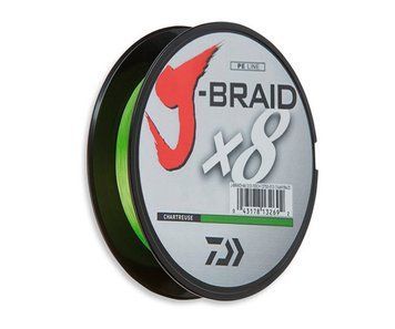 Daiwa J-Braid x8 Chartreuse 150м 0.28мм 12750-028 фото