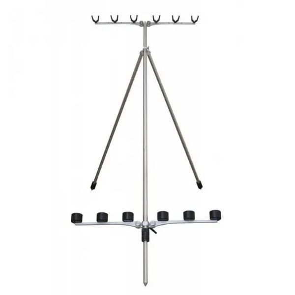 Подставка для удилищ Meccanica Vadese Tripod Mico 4 / 6 / 8 Rod Steel MV.0200.00/D фото