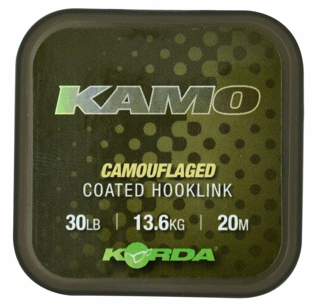 Korda Kamo coated Hooklink 15lb KKB15 фото